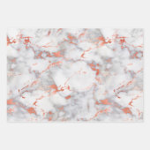 Ensemble de 3 feuilles plates de papier d'emballag (Devant 2)