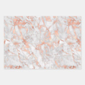 Ensemble de 3 feuilles plates de papier d'emballag (Devant)