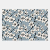 Ensemble de 3 feuilles plates de papier d'emballag (Devant)