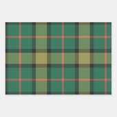 Ensemble de 3 feuilles plates de papier d'emballag (Devant)