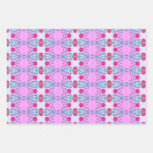 Ensemble de 3 feuilles plates de papier d'emballag (Devant)
