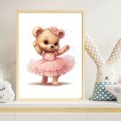 Ensemble De 3 Mignons Ours Ballerina Girls Nursery