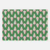Ensemble de 3 motifs de papier d'emballage pour gâ (Devant)