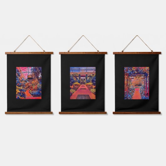 Ensemble de 3 tapisseries murales de coordination (Tripler)