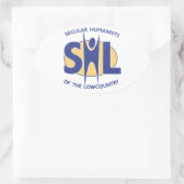 Ensemble de 4 Stickers SHL ovale (Sac)
