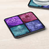 Ensemble de 6 dessous de verre de logo de secteur (Côté gauche)