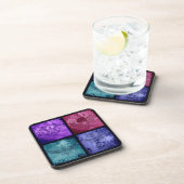 Ensemble de 6 dessous de verre de logo de secteur (Côté Droit)