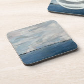 Ensemble de 6 dessous de verre en plastique dur d' (Côté gauche)
