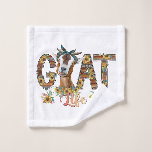 Ensemble de bain de chèvre (Gant de toilette)