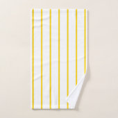 Ensemble de bain de tournesol brillant d'aquarelle (Serviette à main)