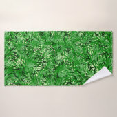 Ensemble de bains verts (Serviette de bain)