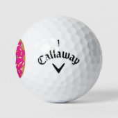 Ensemble de balle de golf Callaway paraphé avec be (Logo)