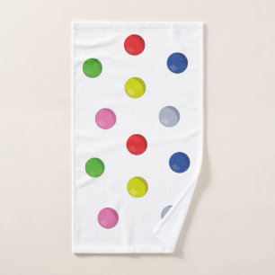 Ensemble de balles colorées