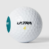 Ensemble de balles de golf Bonne Retraite avec log (Logo)