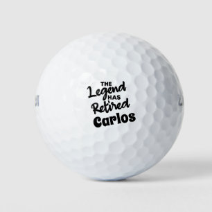 Ensemble de balles de golf cadeau de retraite pers