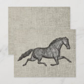Ensemble de cartes de correspondance grises illust (Devant / Derrière)