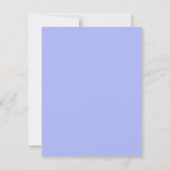 Ensemble de Cartes de Note Bleuet Bleu Bouton de C (Dos)