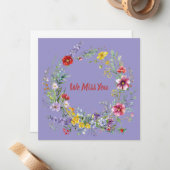 Ensemble de cartes de notes Couronne Vintage Intem (Devant/Arrière en situation)