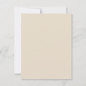 Ensemble de cartes de notes d'art de fleurs d'orch (Dos)