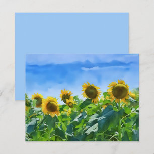 Ensemble de cartes de notes d'art floral de tourne