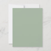 Ensemble de cartes de notes Fleur d'art Rose rouge (Dos)