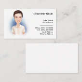 Ensemble de Cartes de visite personnalisés (Devant / Derrière)