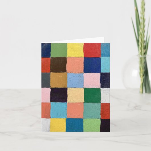 Ensemble de cartes Funky Squares (Devant)