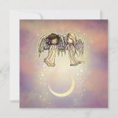 Ensemble de cartes Petits Anges Art Illustré (Devant)