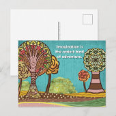Ensemble de cartes postales d'automne | Dessin à l (Devant / Derrière)