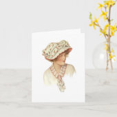Ensemble de cartes pour notes vintages d'articles (Fleur jaune)
