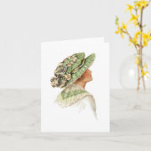 Ensemble de Cartes pour notes Vintages de fraisage (Fleur jaune)