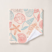 Ensemble de coquillages (Gant de toilette)