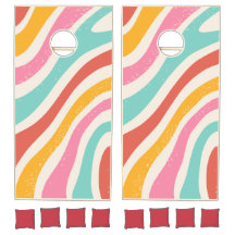 Ensemble de Cornhole adorable - Jeu de Toss amusan