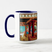 Ensemble de Crète Grèce de 8 tasses différentes (Gauche)