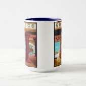 Ensemble de Crète Grèce de 8 tasses différentes (Centre)