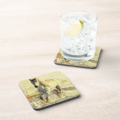 Ensemble de dessous de verre à cheval 6 (Côté Droit)