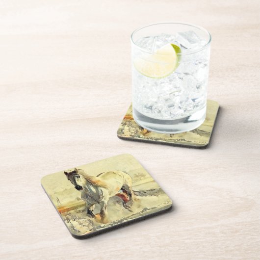 Ensemble de dessous de verre à cheval 6 (Côté Droit)