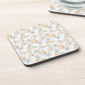 ensemble de dessous de verre à fleurs de printemps (Côté gauche)