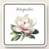 Ensemble de Dessous de verre acrylique - Magnolia (Devant)