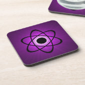 Ensemble de Dessous de verre Atomique Nerdy, Viole (Côté gauche)