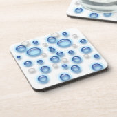 Ensemble de dessous de verre - Bulles (Côté gauche)