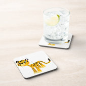 Ensemble de dessous de verre Cheetah de dessin ani (Côté Droit)