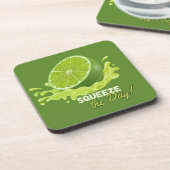 Ensemble de dessous de verre Citrus frais - Dessin (Côté gauche)