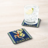 Ensemble de dessous de verre d'annonce de "Gancia" (Côté Droit)