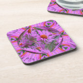 Ensemble de Dessous de verre d'art floral Abstrait (Côté gauche)