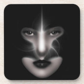 Ensemble de Dessous de verre d'art fractal Angel E (Devant)