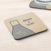 Ensemble de Dessous de verre de bécher Whimsical,  (Côté gauche)