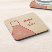 Ensemble de Dessous de verre de bécher Whimsical,  (Côté gauche)