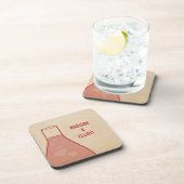 Ensemble de Dessous de verre de bécher Whimsical,  (Côté Droit)