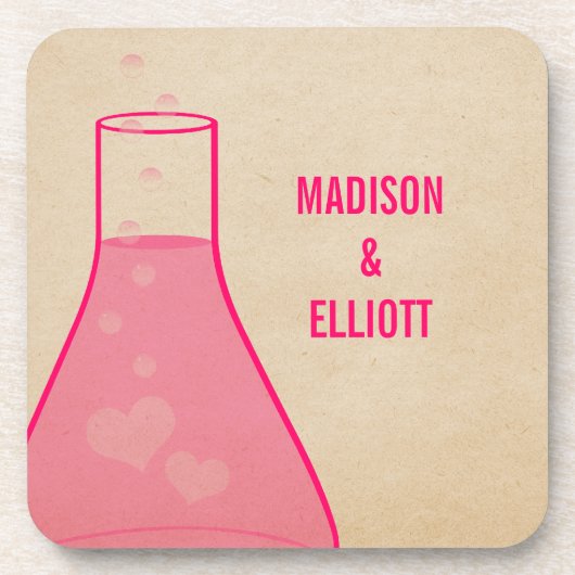 Ensemble de Dessous de verre de bécher Whimsical,  (Devant)